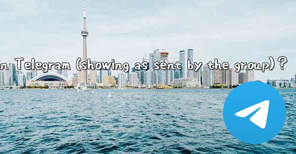 <b>How to send anonymous admin messages in Telegram (showing as</b>