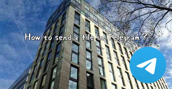 How to send a file in Telegram？
