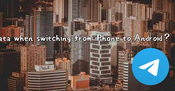 How to fully migrate Telegram data when switching from iPhon