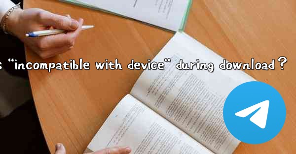<b>What to do if Telegram shows “incompatible with device“ duri</b>