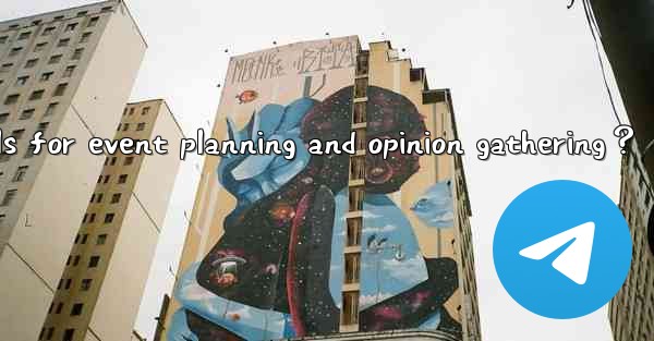 How to use Telegram polls for event planning and opinion gat