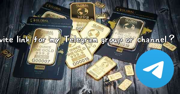 How to set an attractive invite link for my Telegram group o