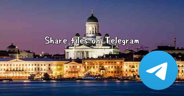 <b>Share files on Telegram</b>